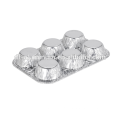 Feuilles en aluminium Copies multiples Muffin Pans